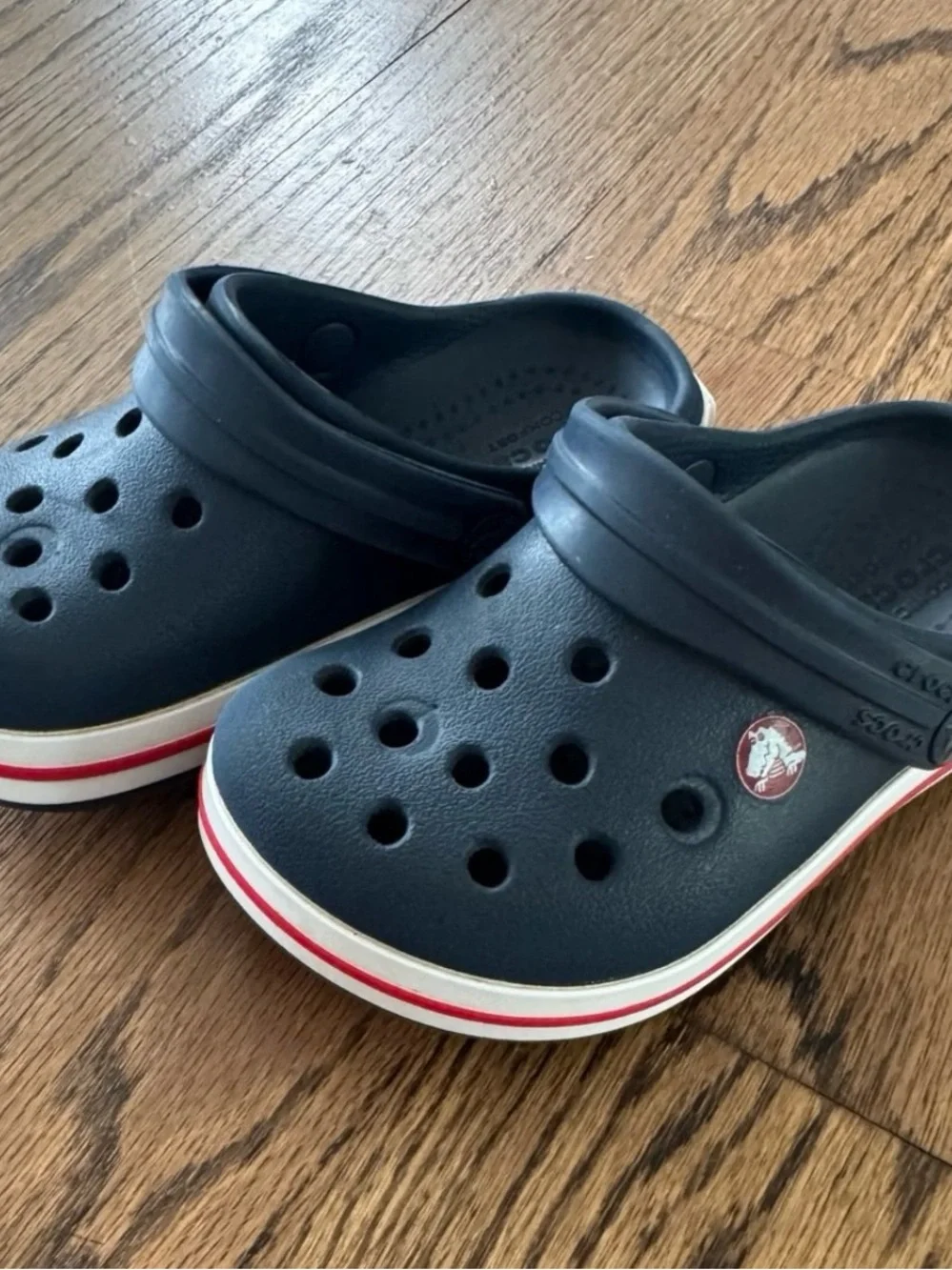 Crocs C6 Navy Blue Toddler Shoes